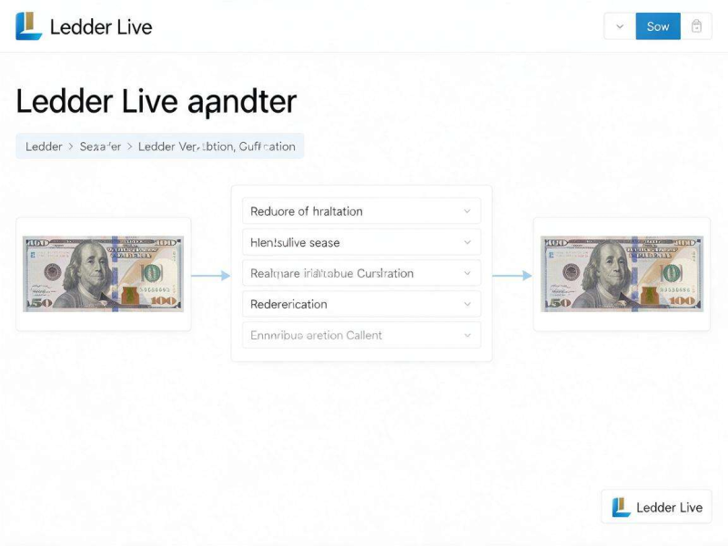 Sending Cryptocurrency with Ledger Live